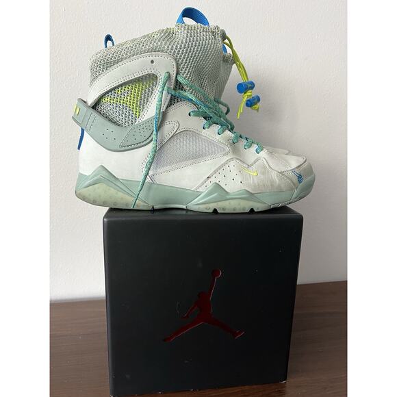 AIR JORDAN 7 SP BEPHIES BEAUTY SUPPLY SEAFOAM COLOR SIZE W 10 Men 8.5